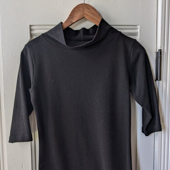 Heart of Haute Dress - M, Black, Midi - Picture 1 of 6